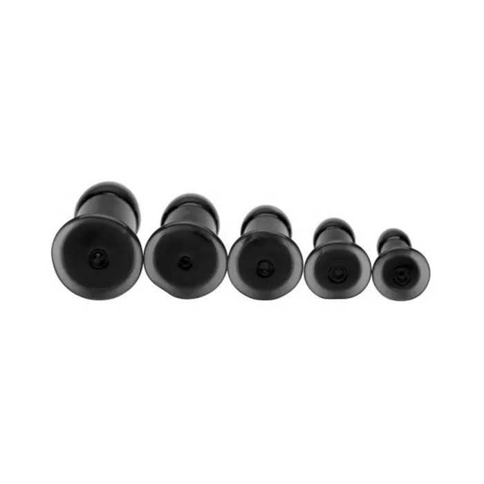 Expansion Anal Dilator Set Butt Plug Training Kit Black 5 Plug Plugs Fairvillacom Anal Expansion Anal Dilator Set Butt Plug Training Kit Black 5 Plug Plugs Fairvillacom Anal