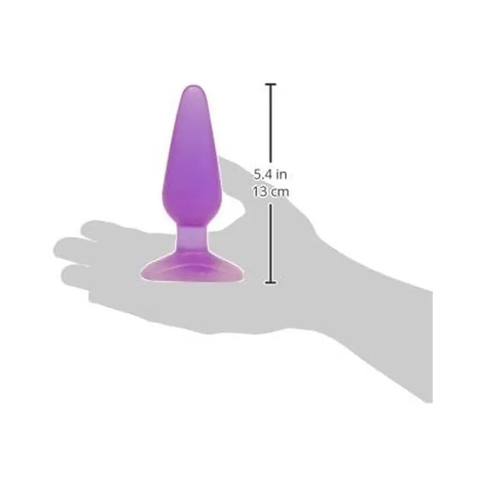 Fairvillacom Anal Crystal Jellies Butt Plug Purple Small