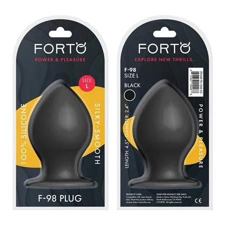 Fairvillacom Anal Forto F98 Plug Large Black