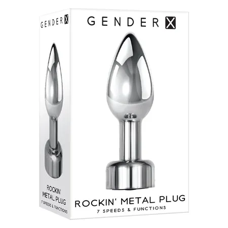 Fairvillacom Anal Gender X Rockin Metal Plug Chrome
