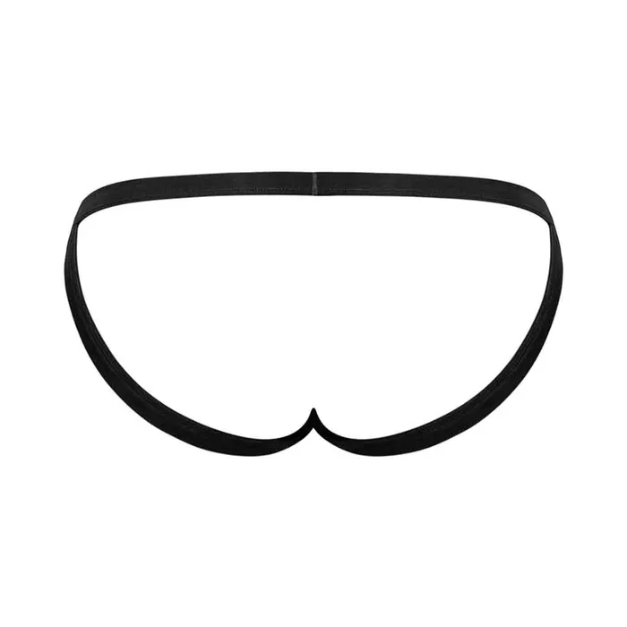 Fairvillacom Anal Male Power Hoser Jock Strap Black LXL
