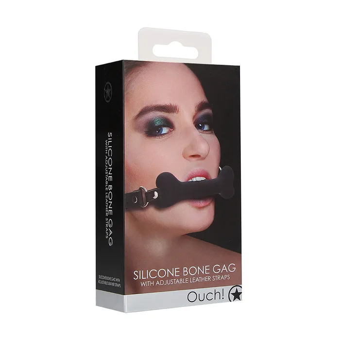 Fairvillacom Anal Ouch Bone Gag Black