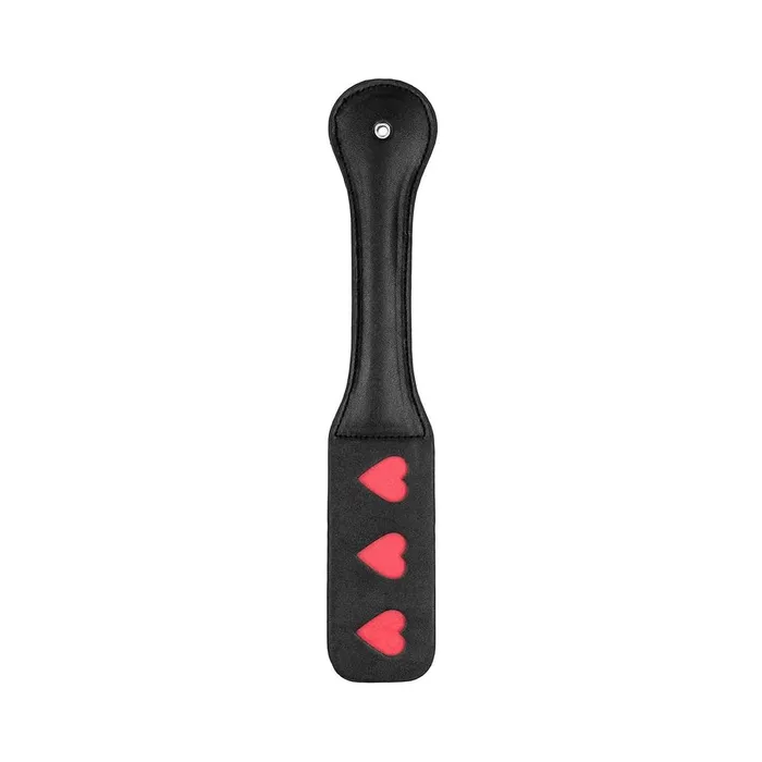 Fairvillacom Anal Ouch Paddle Hearts Black