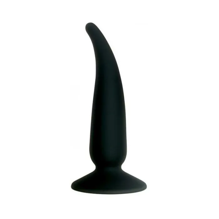 Fairvillacom Anal Plug And Play Silicone Chili Black Butt Plug
