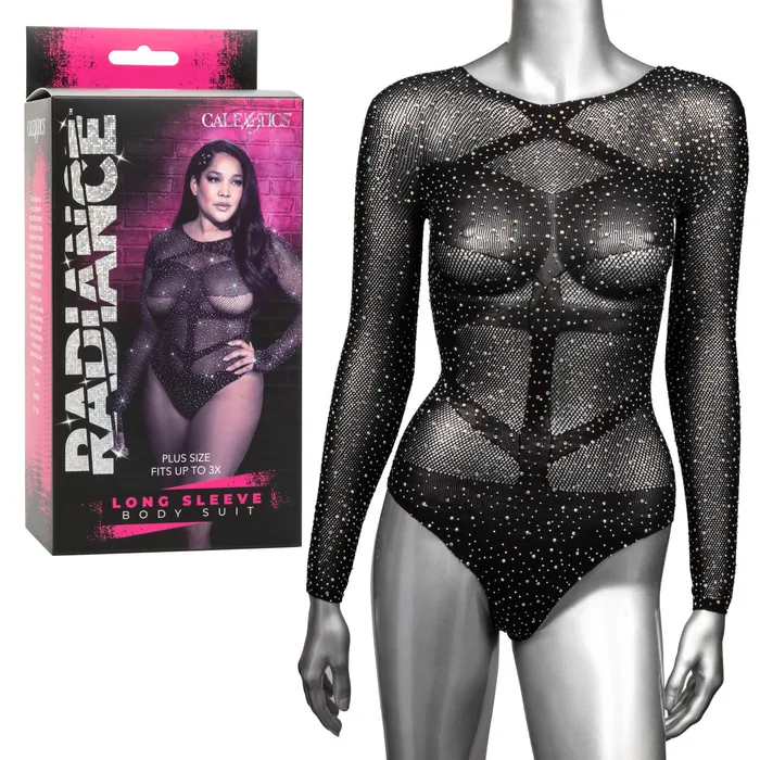 Fairvillacom Anal Radiance Long Sleeve Body Suit Ps Black