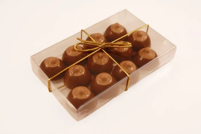 Fairvillacom BITESIZE BOOBS CHOCOLATE Vibrators