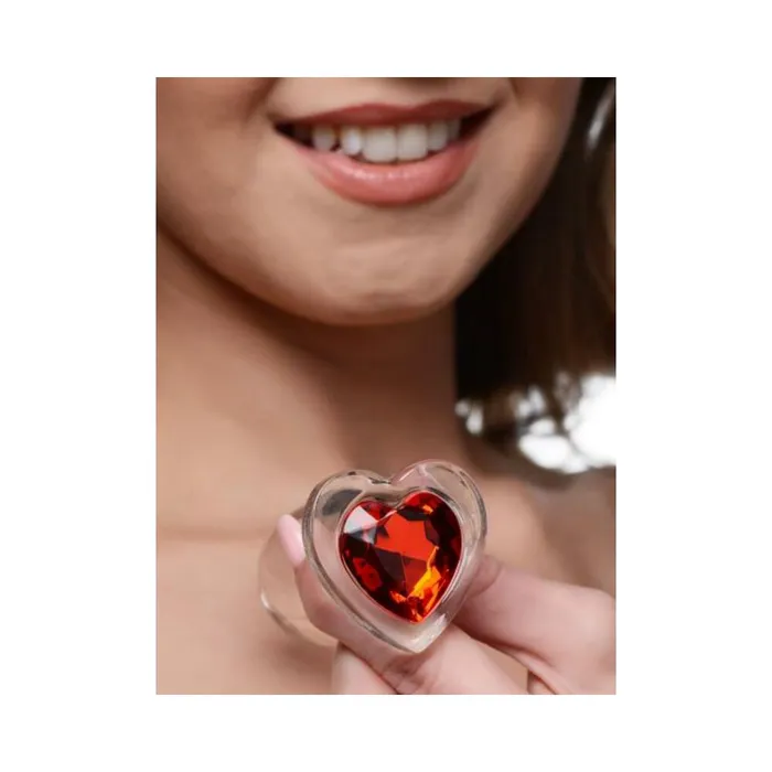 Fairvillacom Booty Sparks Red Heart Gem Glass Anal Plug Medium Male Sex Toys Fairvillacom Booty Sparks Red Heart Gem Glass Anal Plug Medium Male Sex Toys