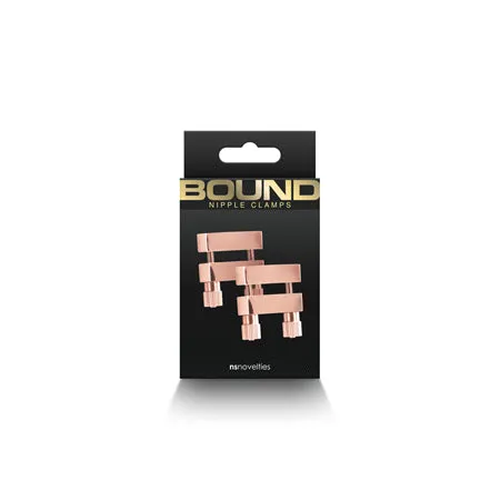 Fairvillacom Bound V1 Nipple Clamps Rose Gold Vibrators