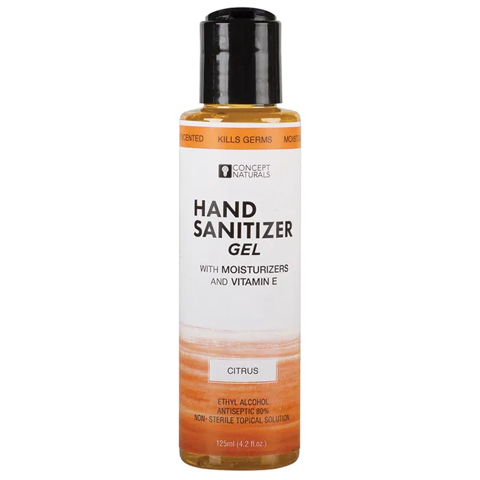 Fairvillacom Concept Naturals Hand Sanitizer Gel Citrus 42 Fl Oz Anal