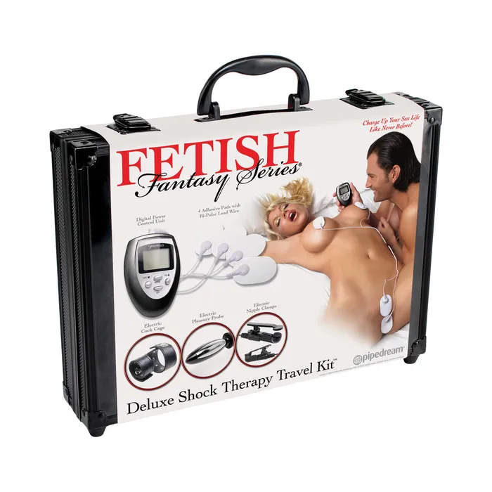 Fairvillacom Couples Fetish Fantasy Series Deluxe Shock Therapy Travel Kit