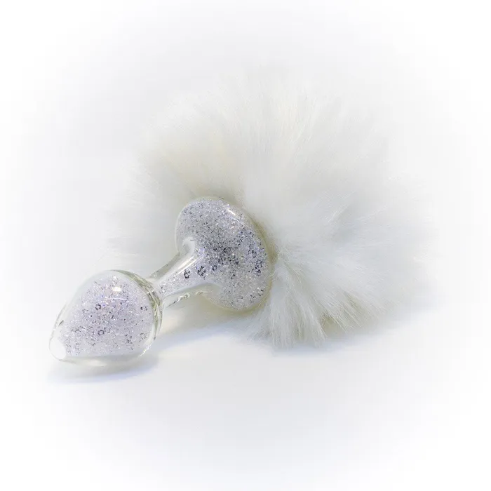 Fairvillacom Crystal Delights Magnetic Sparkle Bunny Tail White Female Sex Toys Fairvillacom Crystal Delights Magnetic Sparkle Bunny Tail White Female Sex Toys