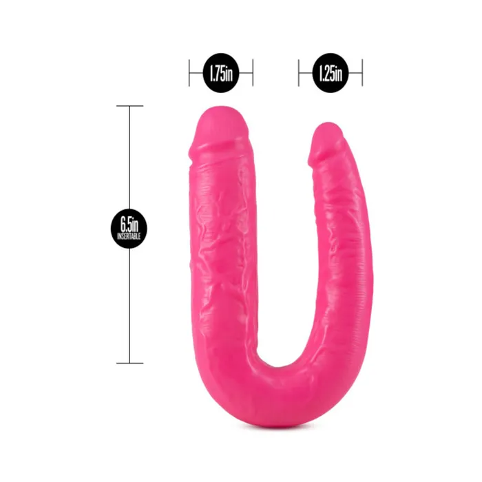 Fairvillacom Dildos Big as Fuk 18 Inch Double Headed Cock Pink