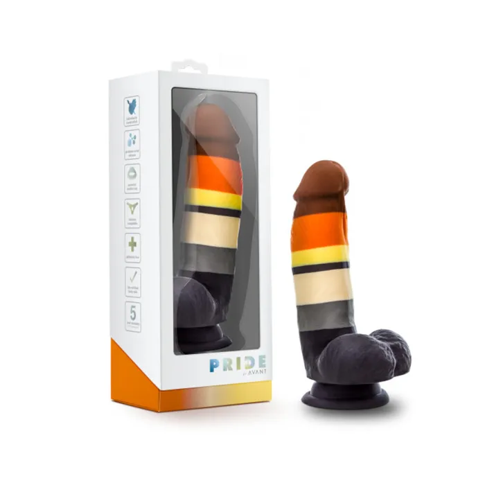 Fairvillacom Dildos Blush Avant P9 Bear Pride Dildo Multi Color