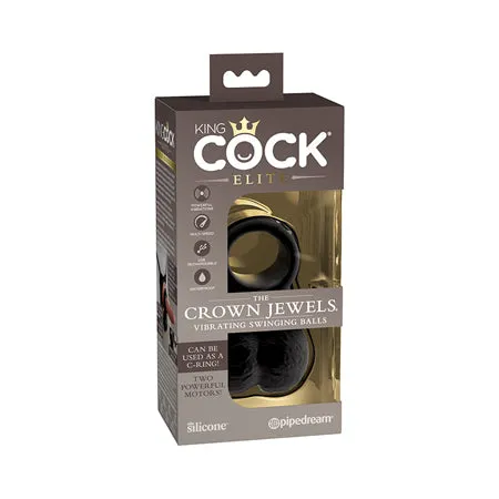 Fairvillacom Dildos King Cock Elite The Crown Jewels Vibrating Swinging Balls Black Fairvillacom Dildos King Cock Elite The Crown Jewels Vibrating Swinging Balls Black