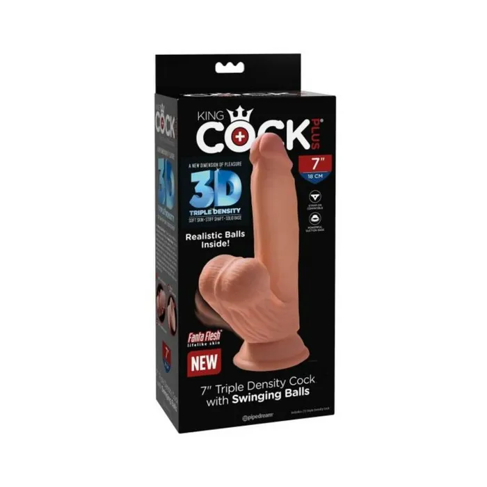 Fairvillacom Dildos King Cock Plus 7 In Triple Density Cock With Swinging Balls Tan Fairvillacom Dildos King Cock Plus 7 In Triple Density Cock With Swinging Balls Tan