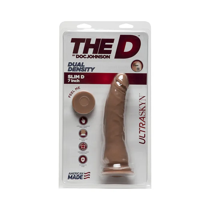 Fairvillacom Dildos The D Slim Thin D 7 inches Ultraskyn Brown Dildo Fairvillacom Dildos The D Slim Thin D 7 inches Ultraskyn Brown Dildo