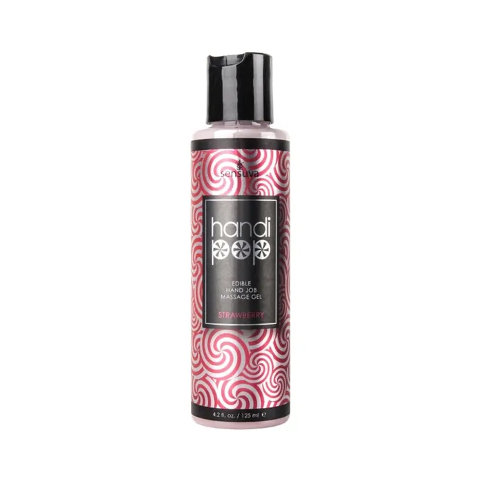 Fairvillacom Enhancers Handipop Edible Handjob Massage Gel Strawberry 42oz