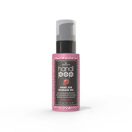 Fairvillacom Enhancers Handipop Massage Gel Strawberry 2oz