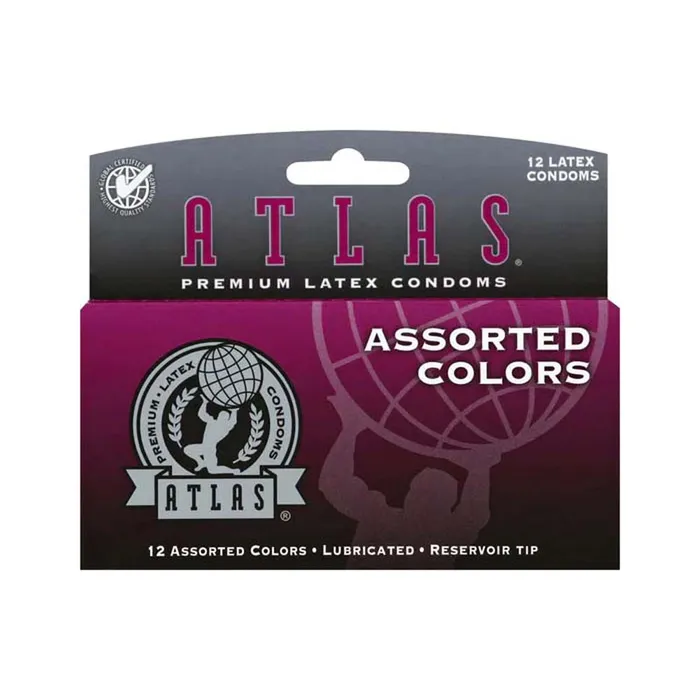 Fairvillacom Female Sex Toys Atlas Assorted Colors 12 Pk