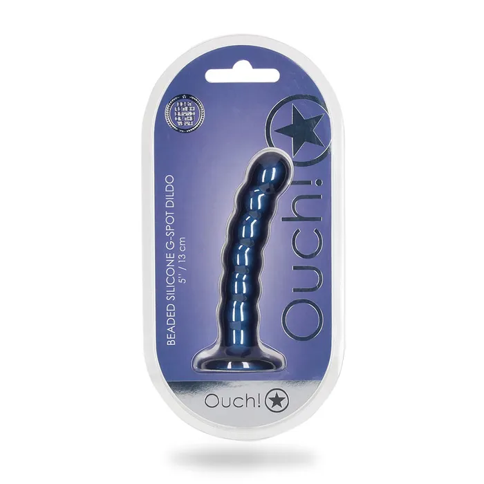 Fairvillacom Female Sex Toys Beaded Silicone GSpot Dildo 5quot Metallic Blue Fairvillacom Female Sex Toys Beaded Silicone GSpot Dildo 5quot Metallic Blue