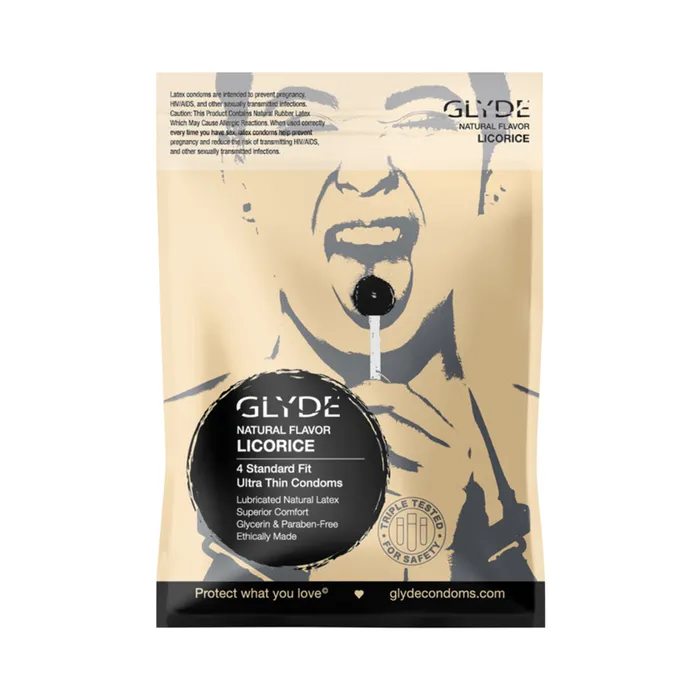 Fairvillacom Female Sex Toys Glyde Ultra Licoricecola 4pk