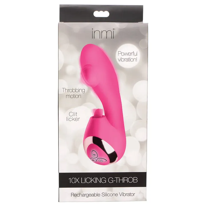 Fairvillacom Female Sex Toys Inmi 10X Licking GThrob Rechargeable Silicone Vibrator Fairvillacom Female Sex Toys Inmi 10X Licking GThrob Rechargeable Silicone Vibrator