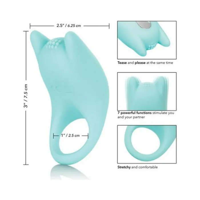 Fairvillacom Female Sex Toys Silicone Rechargeable Dual Exciter Enhancer Ring Fairvillacom Female Sex Toys Silicone Rechargeable Dual Exciter Enhancer Ring