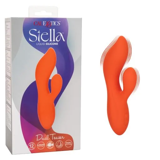 Fairvillacom Female Sex Toys Stella Liquid Silicone Dual Teaser Red
