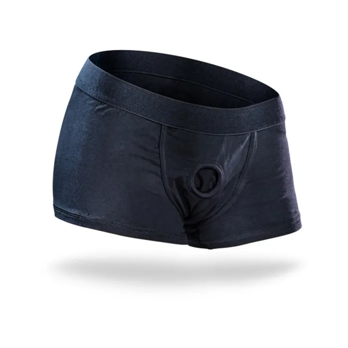 Fairvillacom Female Sex Toys Temptasia Panty Harness Briefs 5XL Black