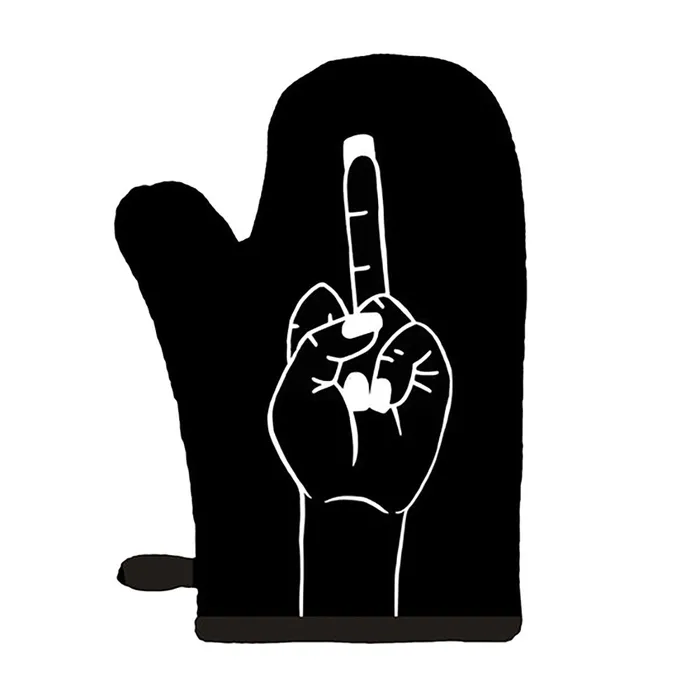 Fairvillacom Female Sex Toys Twisted Wares Middle Finger Oven Mitt