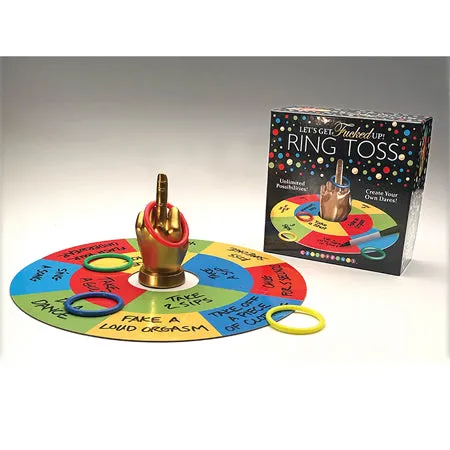Fairvillacom Happy Fucking Birthday FU Finger Ring Toss Game Couples