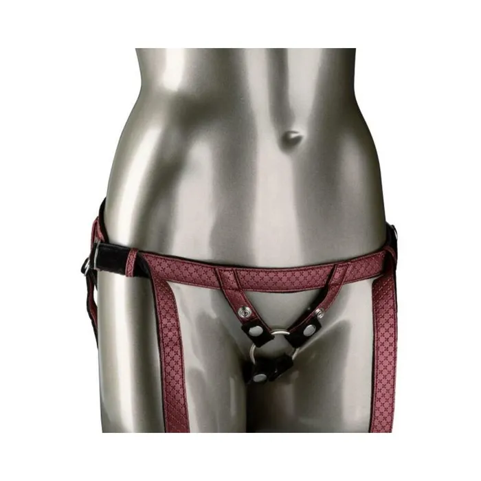 Fairvillacom Her Royal Harness The Regal Duchess OS Red Female Sex Toys