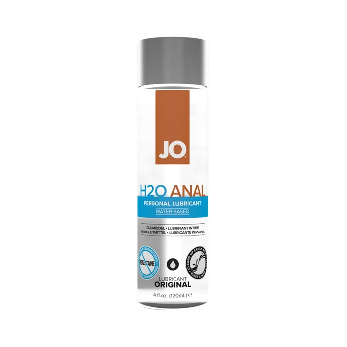 Fairvillacom Lubricants Jo H2O Anal Water Based Lubricant 4 Ounces
