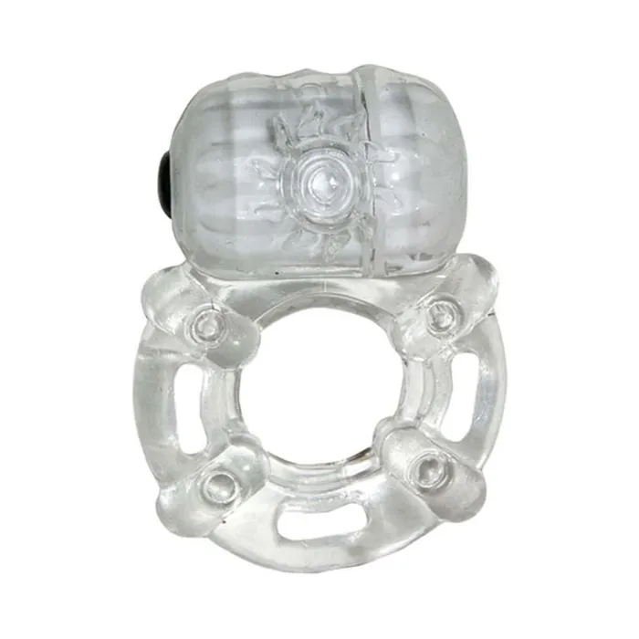 Fairvillacom Male Sex Toys Crystal Pulsating Erection Keeper Clear Ring
