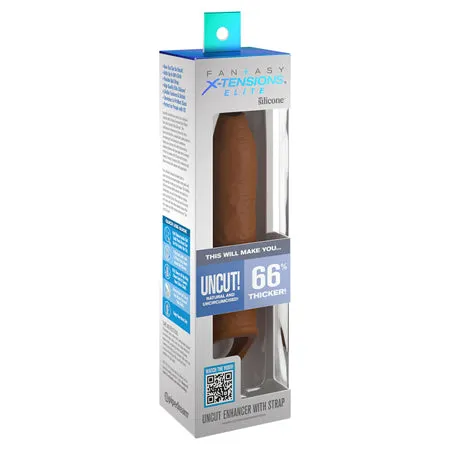 Fairvillacom Male Sex Toys Fantasy Xtensions Elite Uncut 7 Extension Sleeve wStrap Tan Fairvillacom Male Sex Toys Fantasy Xtensions Elite Uncut 7 Extension Sleeve wStrap Tan