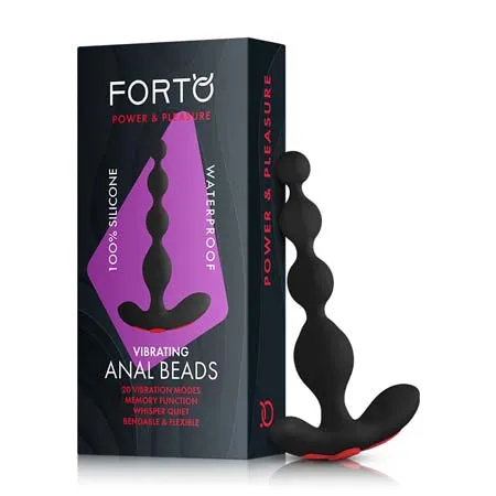 Fairvillacom Male Sex Toys FORTO Vibrating Anal Beads