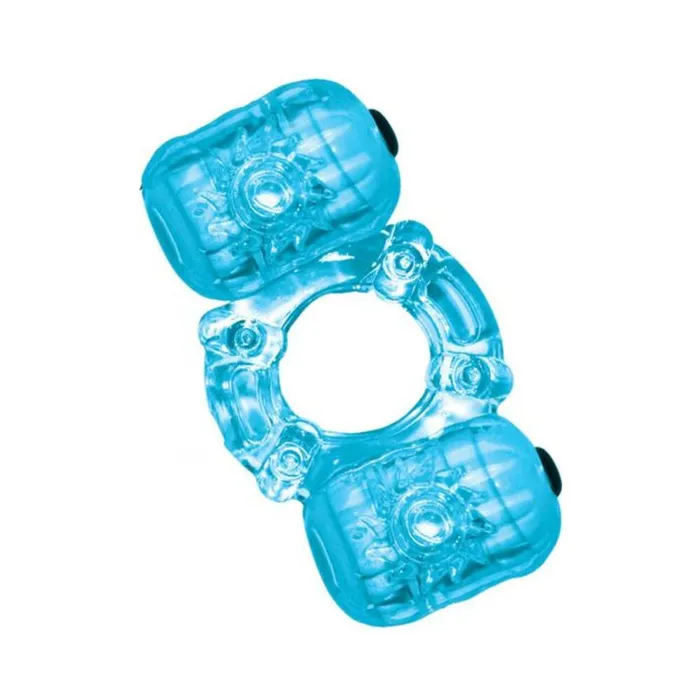 Fairvillacom Male Sex Toys Hero Double Pleaser Teaser Cock Ring Waterproof Blue Fairvillacom Male Sex Toys Hero Double Pleaser Teaser Cock Ring Waterproof Blue