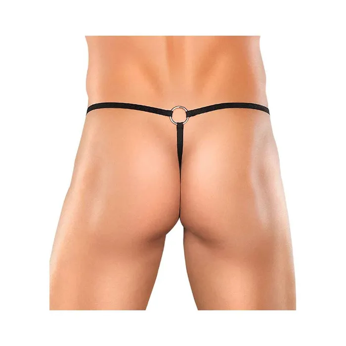 Fairvillacom Male Sex Toys Male Power GString With Front Ring OS Underwear