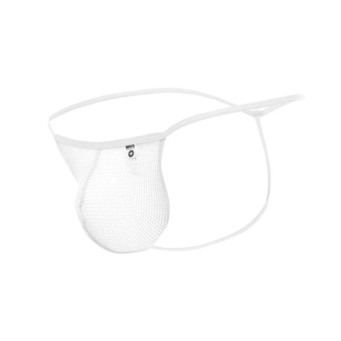 Fairvillacom Male Sex Toys Mesh Boy Thong White LXl
