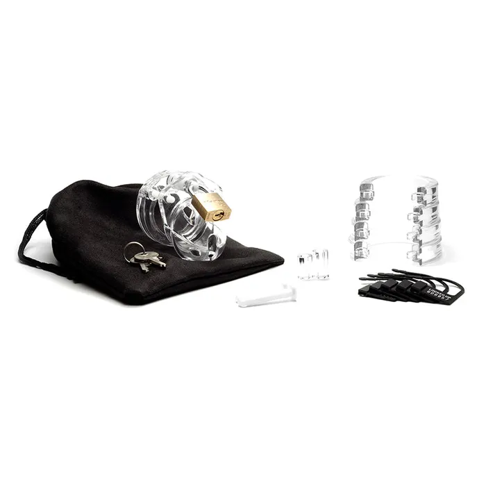 Fairvillacom Male Sex Toys Mini Me Clear Male Chastity 125 Length