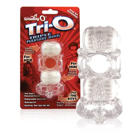Fairvillacom Male Sex Toys The TriO Triple Pleasure Ring 6 Count Box Assorted Colors Fairvillacom Male Sex Toys The TriO Triple Pleasure Ring 6 Count Box Assorted Colors