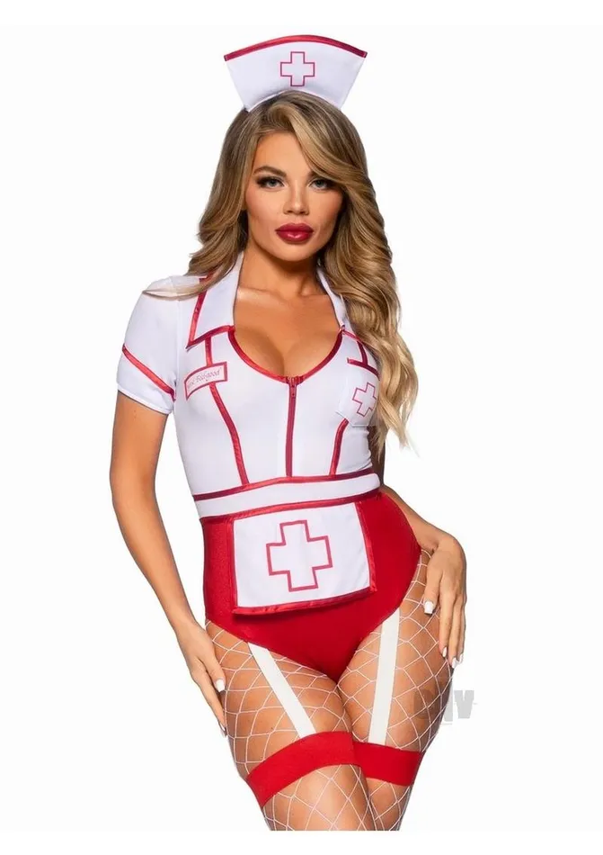 Fairvillacom Nurse Feelgood 2pc Lg Redwht Vibrators