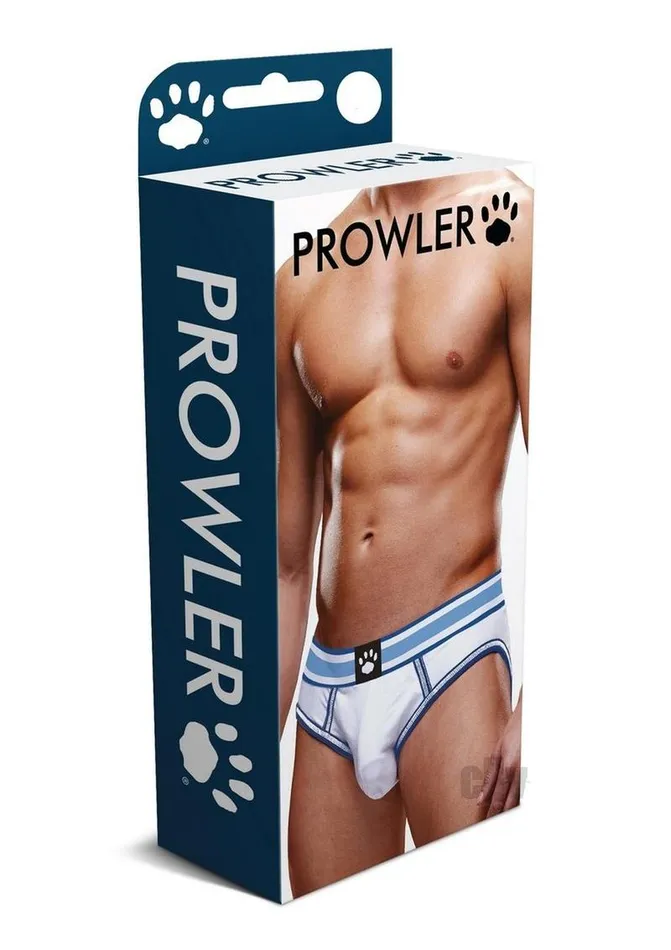 Fairvillacom Prowler Whiteblue Open Brief Sm Vibrators