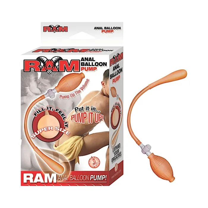 Fairvillacom Ram Anal Balloon Pump Beige Male Sex Toys