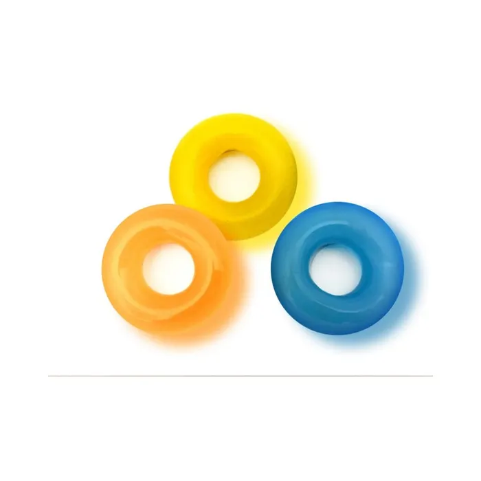 Fairvillacom Rascal Toys The DRing Glow X3 3 Piece Donut Kit Couples