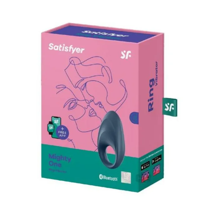 Fairvillacom Satisfyer Mighty One Ring Wapp Blue Vibrators