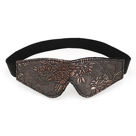 Fairvillacom Spartacus Faux Fur Lining Blindfold Brown Floral Print Male Sex Toys Fairvillacom Spartacus Faux Fur Lining Blindfold Brown Floral Print Male Sex Toys
