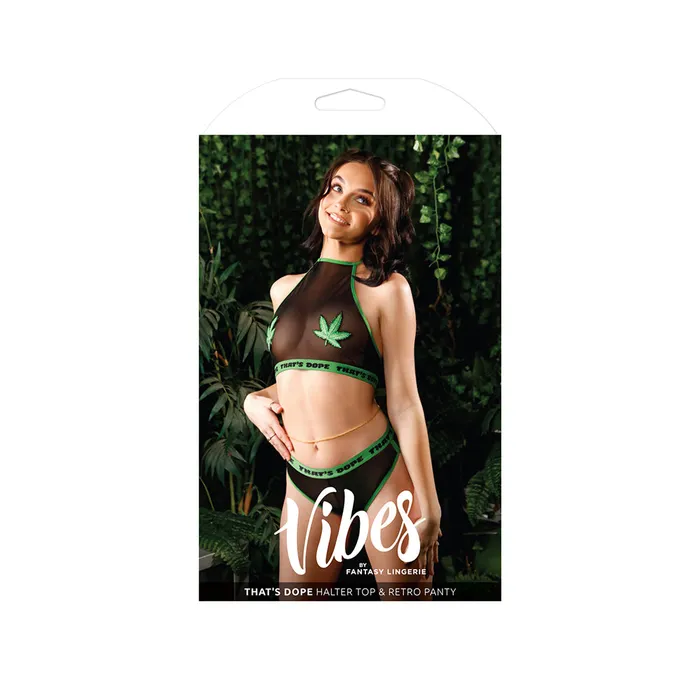 Fairvillacom That39s Dope Halter Top Retro Panty LXl Female Sex Toys