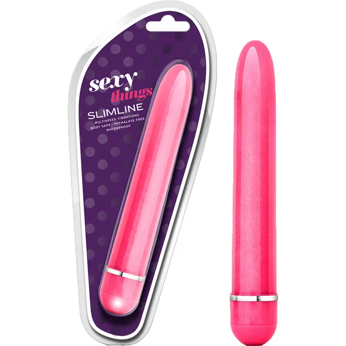 Fairvillacom Vibrators Blush Sexy Things Slim Line Vibe Pink