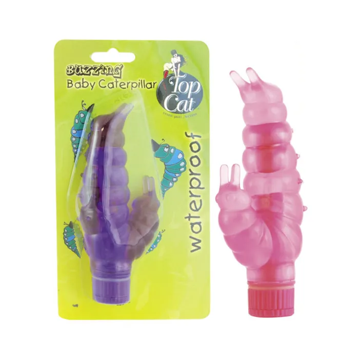 Fairvillacom Vibrators Buzzing Baby Caterpillar Purple Wp